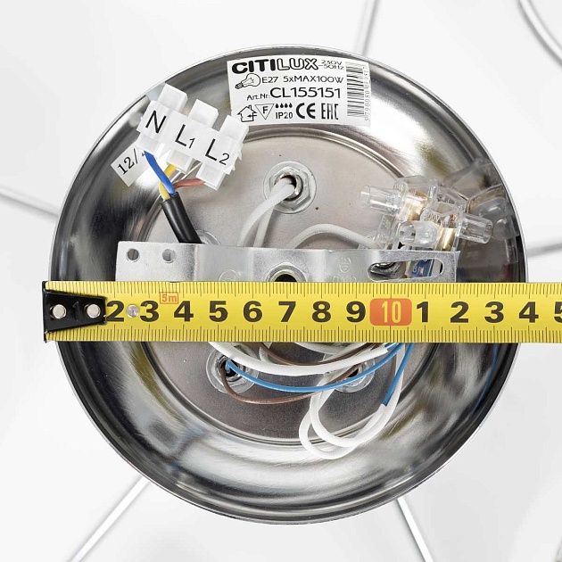 Потолочная люстра Citilux Лайма CL155151 изображение 5 Потолочная люстра Citilux Лайма CL155151 Фото № 5
