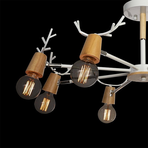 Потолочная люстра Loft IT Sven 10024/8 White изображение 2 Потолочная люстра Loft IT Sven 10024/8 White Фото № 2