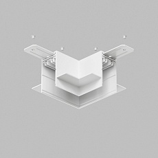 Коннектор L-образный потолок-потолок Denkirs Smart Hide TR2112-WH