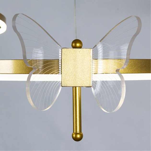 Подвесная светодиодная люстра Arte Lamp Darcy A2187LM-3GO Фото № 4