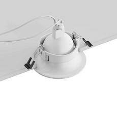 Встраиваемый светильник Hesby Lighting Hesby Envision IP20,10Вт, GU5.3, белый HSBL_0109 1