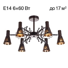 Потолочная люстра Citilux Дункан CL529161