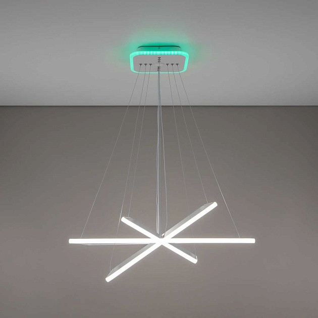 Подвесная светодиодная люстра Citilux Неон Смарт CL731AK110E Фото № 11