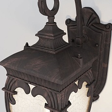 Уличный настенный светильник Maytoni Fleur O414WL-01BZ 3