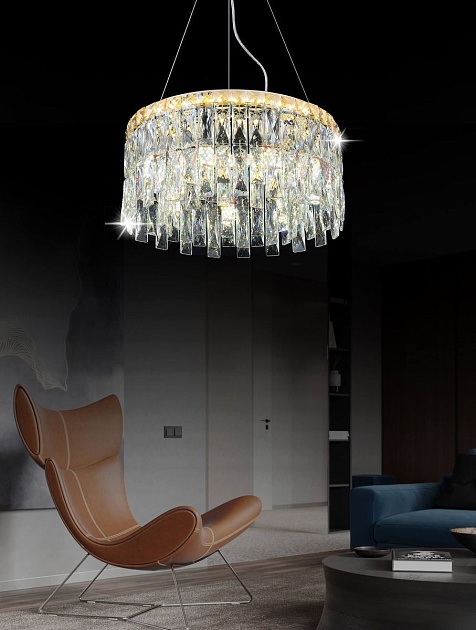 Подвесная люстра Lumina Deco Adelfia DDP 9883-80D Фото № 8