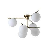 Потолочная люстра Crystal Lux FELIZ SP-PL6 BRONZE/WHITE