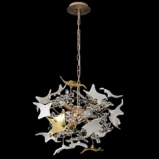 Подвесная люстра Crystal Lux LETISIA SP9 GOLD 1