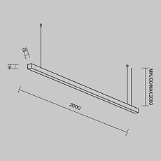 Линейный светильник Maytoni Technical LL312024 5