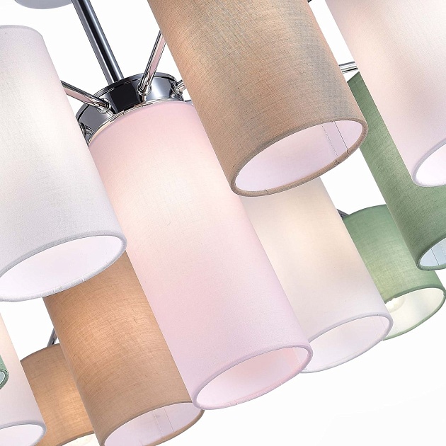 Потолочная люстра Evoluce Essenza SLE300602-17 изображение 3 Потолочная люстра Evoluce Essenza SLE300602-17 Фото № 3