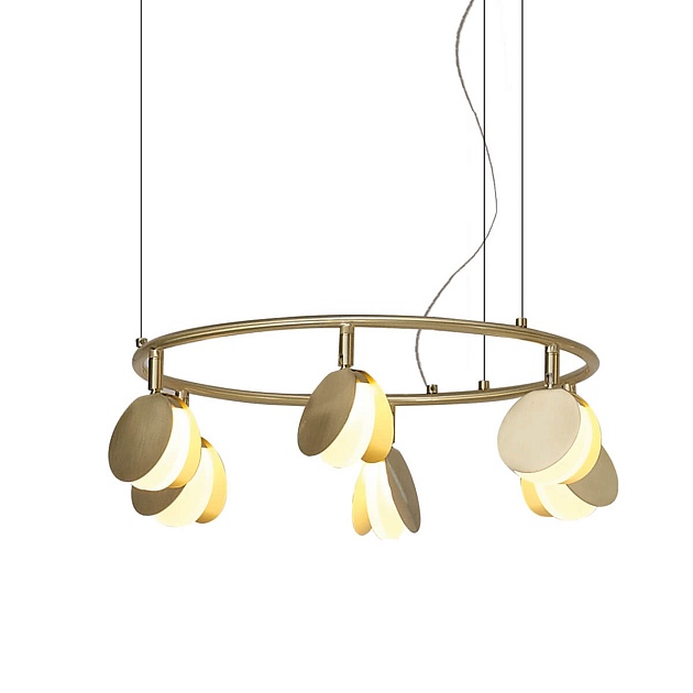 Подвесная светодиодная люстра Mantra Shell 7262 изображение 4 Подвесная светодиодная люстра Mantra Shell 7262 Фото № 4