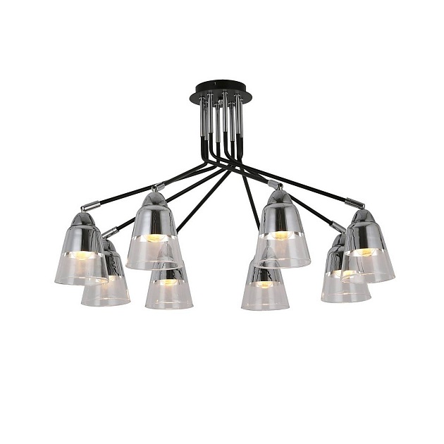 Потолочная люстра Evoluce Lirino SLE102902-08 изображение 1 Потолочная люстра Evoluce Lirino SLE102902-08 Фото № 1