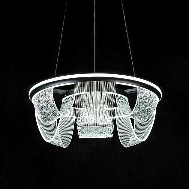 Подвесной cветильник LED4U L7706-460 BK изображение 7 Подвесной cветильник LED4U L7706-460 BK Фото № 7