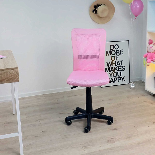 Детское кресло AksHome Tempo розовый, ткань + сетка 84760 Фото № 12