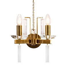 Бра Crystal Lux Marron AP2 Brass 2