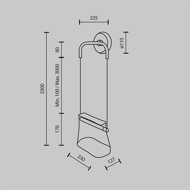 Бра Maytoni Cabaret MOD170WL-L8BS3K1 Фото № 2