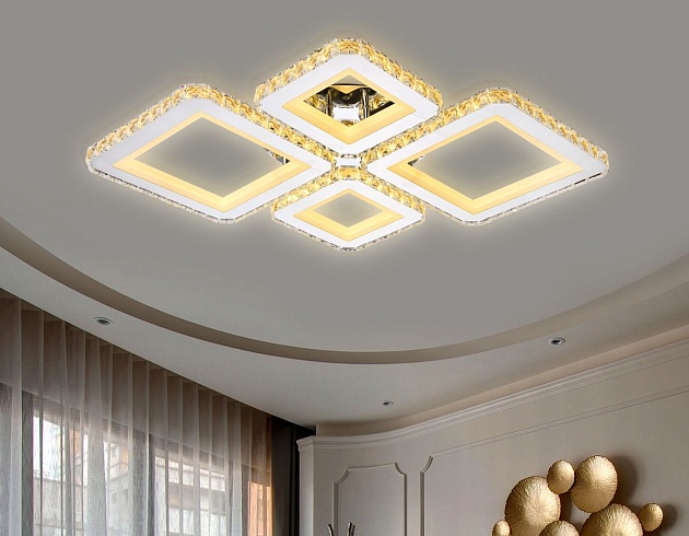 Потолочный светодиодный светильник Ambrella light Acrylica Ice FA1726 изображение 5 Потолочный светодиодный светильник Ambrella light Acrylica Ice FA1726 Фото № 5