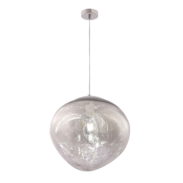 Подвесной светильник Crystal Lux Malaga SP1 D360 Chrome Фото № 1