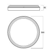 Потолочный светильник Mantra Verona 9027 1