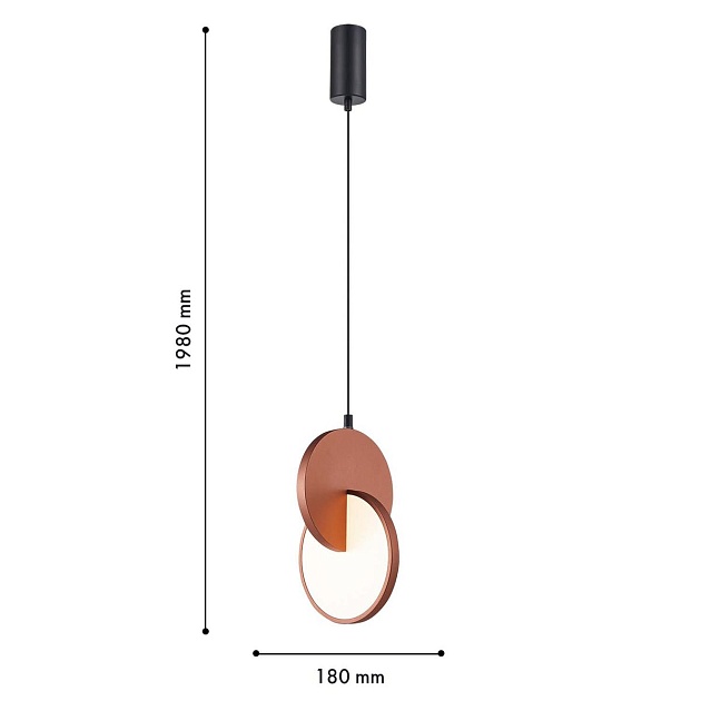 Подвесной светодиодный светильник F-Promo Grahan 4607-1P изображение 2 Подвесной светодиодный светильник F-Promo Grahan 4607-1P Фото № 2