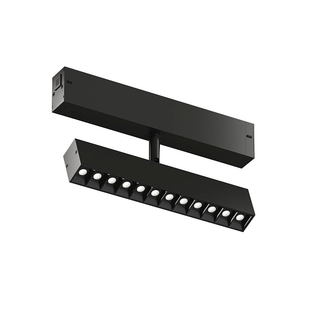 Трековый светодиодный светильник Denkirs Smart Grill DK8006-BK Фото № 3