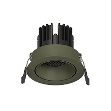 POINTS Точечный светильник DIRECT LED 220В 8Вт 3000К CRI90 15° NO-DIM пепельно-зеленый