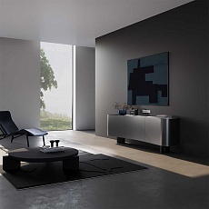 Розетка телевизионнная встраиваемая Voltum S70 оконечная TV+SAT, (сталь) VLS060405 2