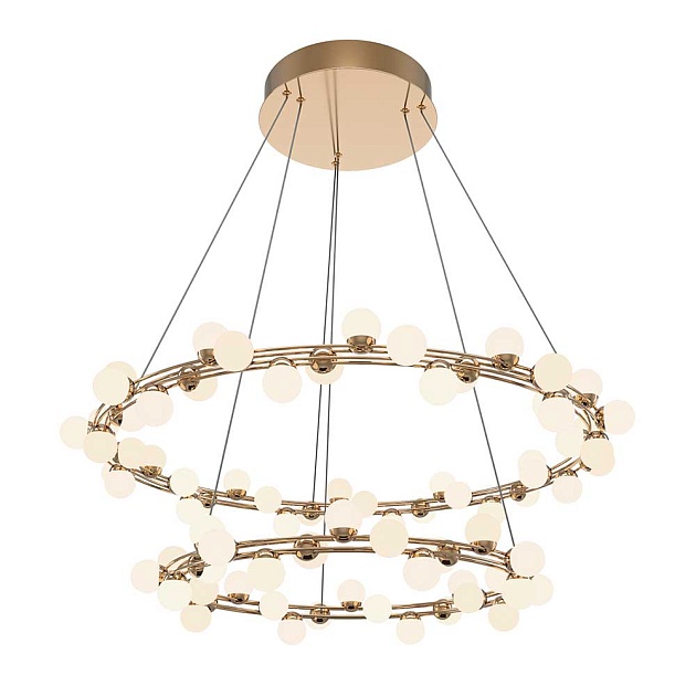 Подвесная светодиодная люстра Maytoni Tessara MOD081PL-L84G3K Фото № 1