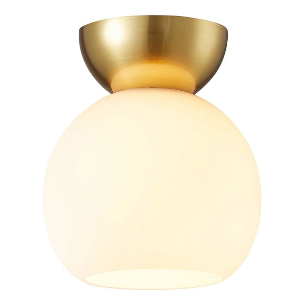 Потолочный светильник iLamp Mono C6079-1 GD+WH Фото № 2