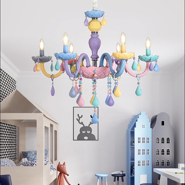 Подвесная люстра Imperium Loft Rainbow 196805-26 Фото № 6