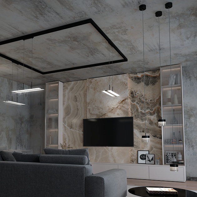 Подвесной светодиодный светильник Novotech Over Aura 359000 изображение 2 Подвесной светодиодный светильник Novotech Over Aura 359000 Фото № 2