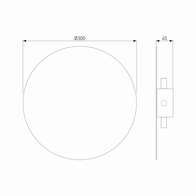 Настенный светильник TK Lighting 5911 Luna Фото № 2