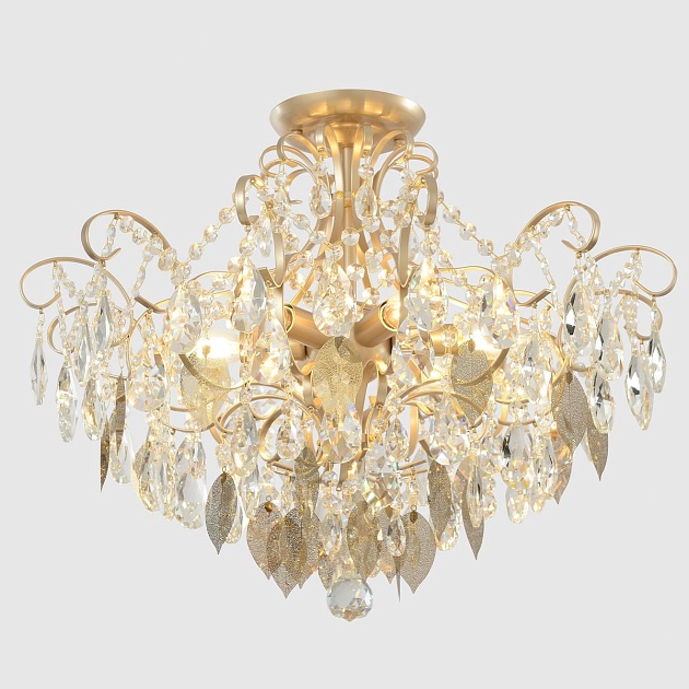 Потолочная люстра Crystal Lux Esmiralda PL6 Gold Фото № 5