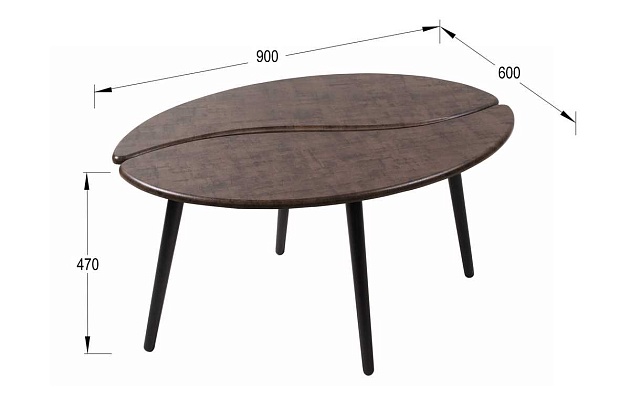 Журнальный стол Мебелик Арабика 005010 Фото № 3