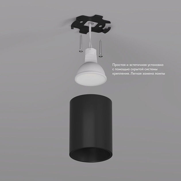 Потолочный светильник Denkirs Neat DK3110-BK Фото № 3