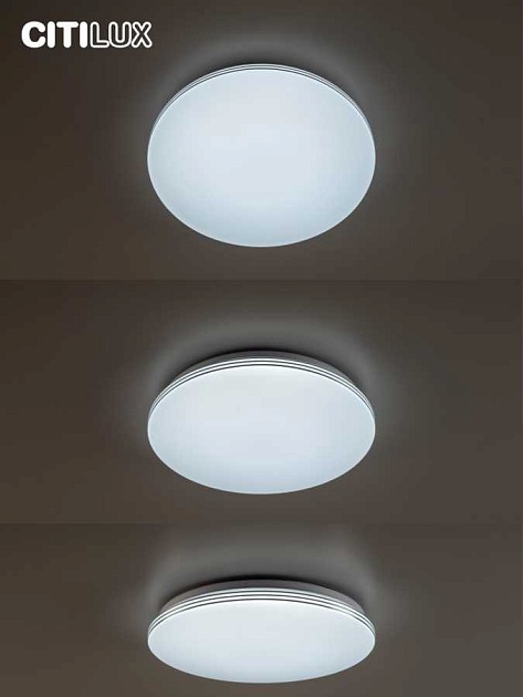 Потолочный светодиодный светильник Citilux Симпла CL714330G Фото № 6