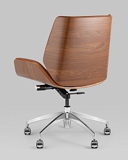 Офисное кресло TopChairs Crown SN A312-A 8383-14 walnut back 2