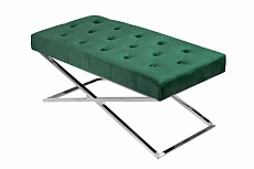 Банкетка ArtHomeDecor Cross ID-78 CR Green 1