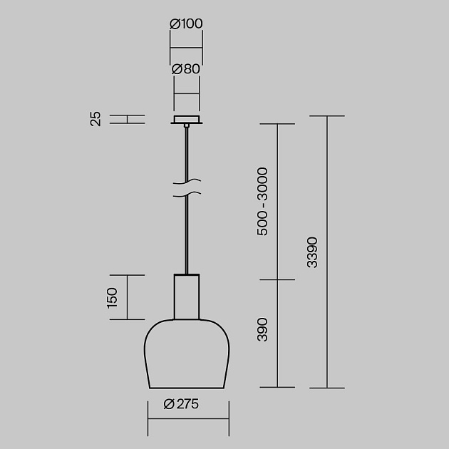 Подвесной светодиодный светильник Maytoni Smart Casual MOD414PL-L7B3K изображение 9 Подвесной светодиодный светильник Maytoni Smart Casual MOD414PL-L7B3K Фото № 9